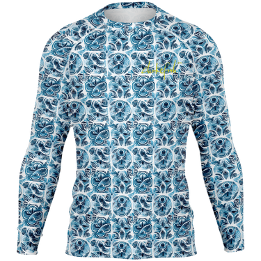 Chokefish™ Long Sleeve Rashguard Sun&Saltwater Men's Shirt-002